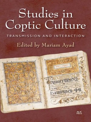 cover image of Studies in Coptic Culture